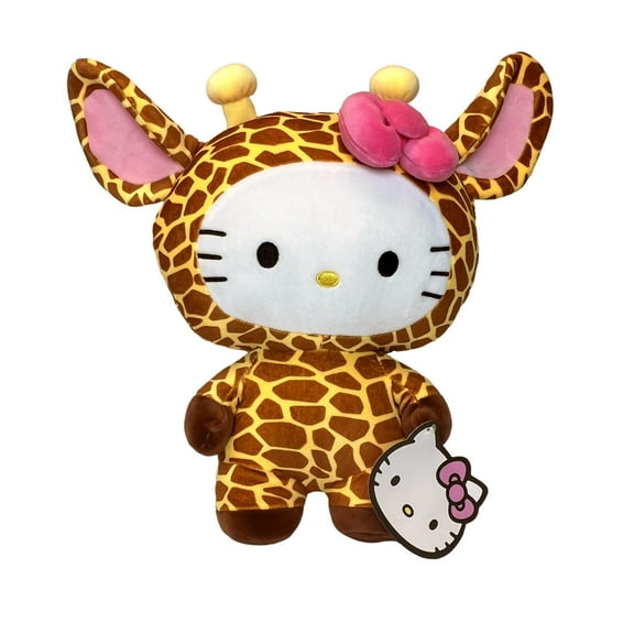 Hello Kitty Giraffe Disguise Stuffed Animal Plush - 12 inches