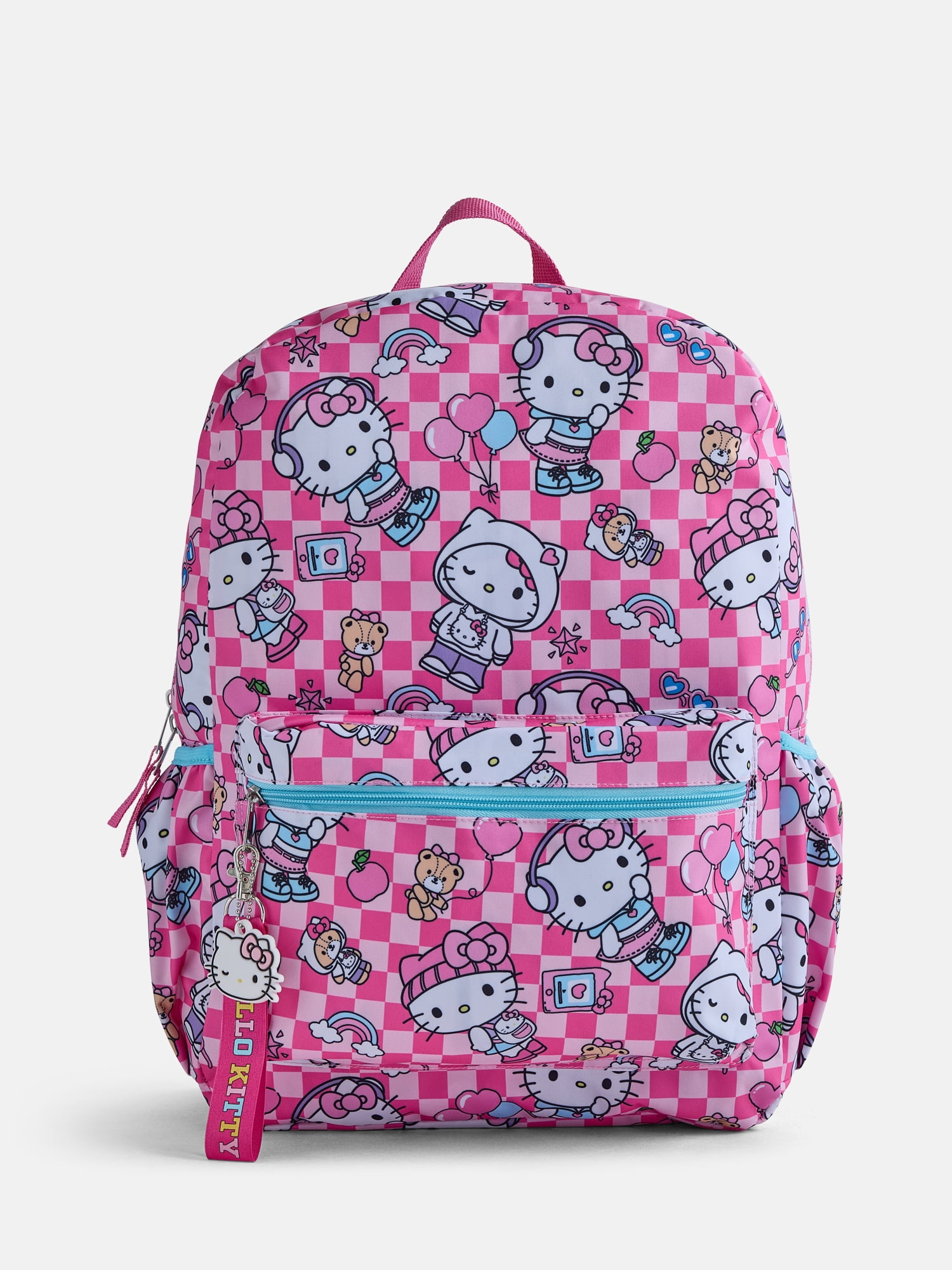 Hello Kitty Girl's 17" Fun Day Print Backpack, Pink