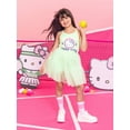 thumbnail image 1 of Hello Kitty Girl's Sleeveless Graphic Tulle Skirt Romper, Sizes 4-12, 1 of 6