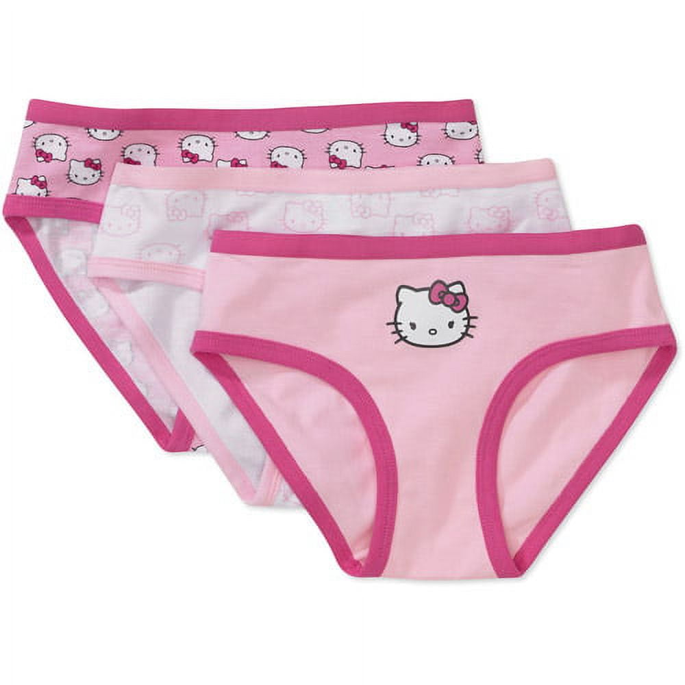 Hello Kitty - Girls 3 Pack Hipster Panti 