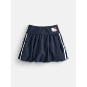 Hello Kitty Girls' Bubble Hem Active Skort, Sizes 4-12
