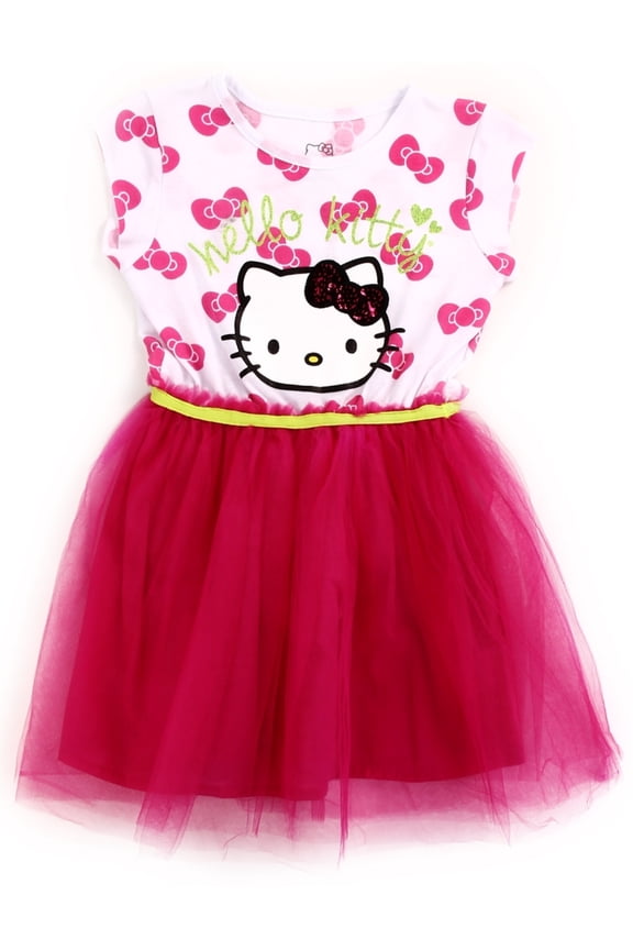 Girls' Allover Print Casual Tutu Dress (Toddler Girls & Little Girls)