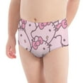thumbnail image 1 of Hello Kitty Girls' Breathable Underwear Comfort Panties Briefs, 1 of 7