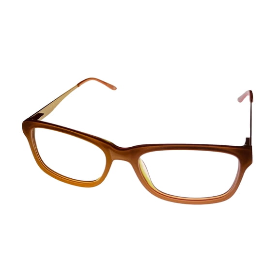 Hello Kitty Girls Brown Soft Rectangle Plastic Eyewear Frame 270 50mm