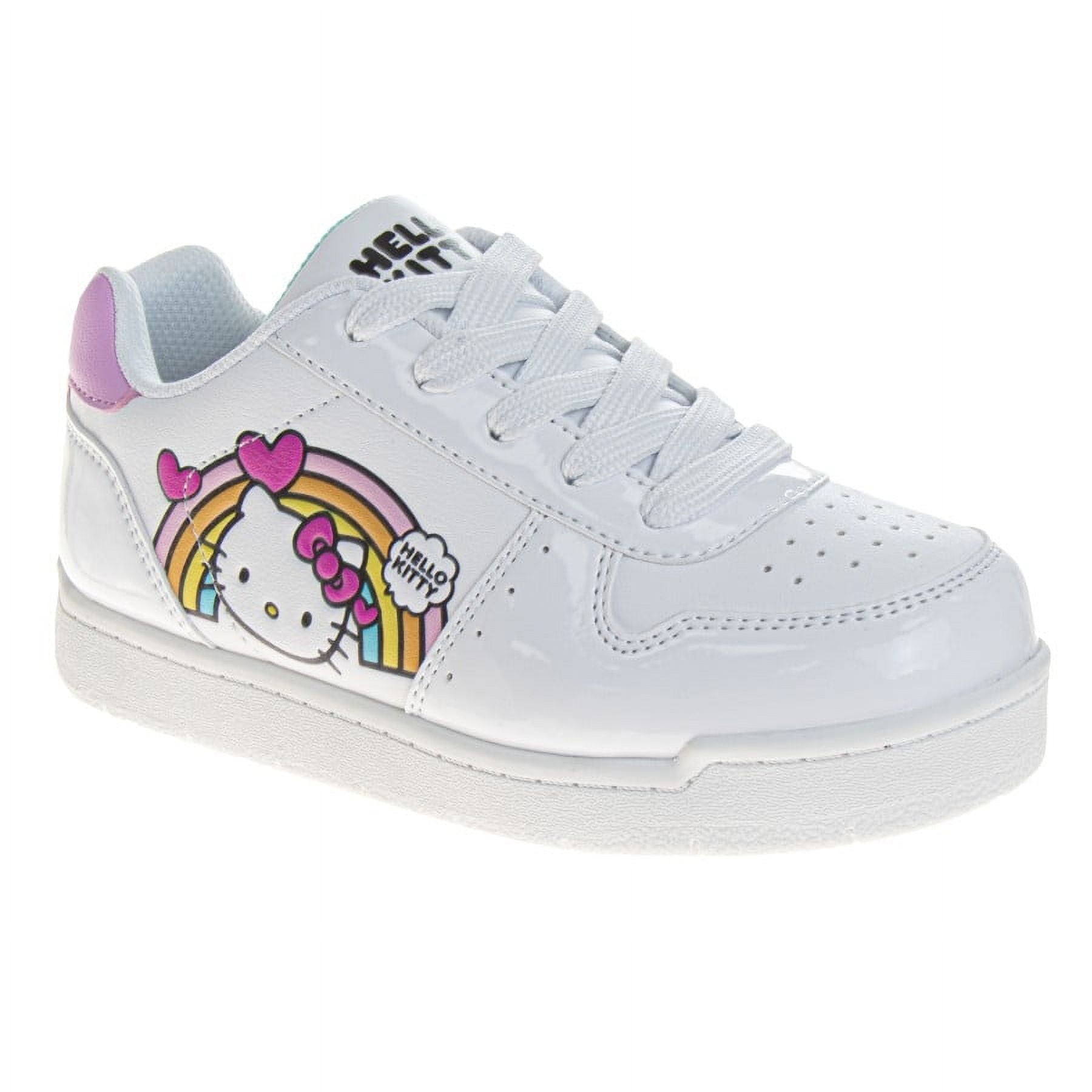 Hello Kitty Girls Casual Sneakers. (Little Kids Big Kids)White, Size: 2
