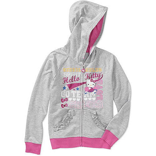 Hello Kitty - Girls' Graphic Hoodie - Walmart.com