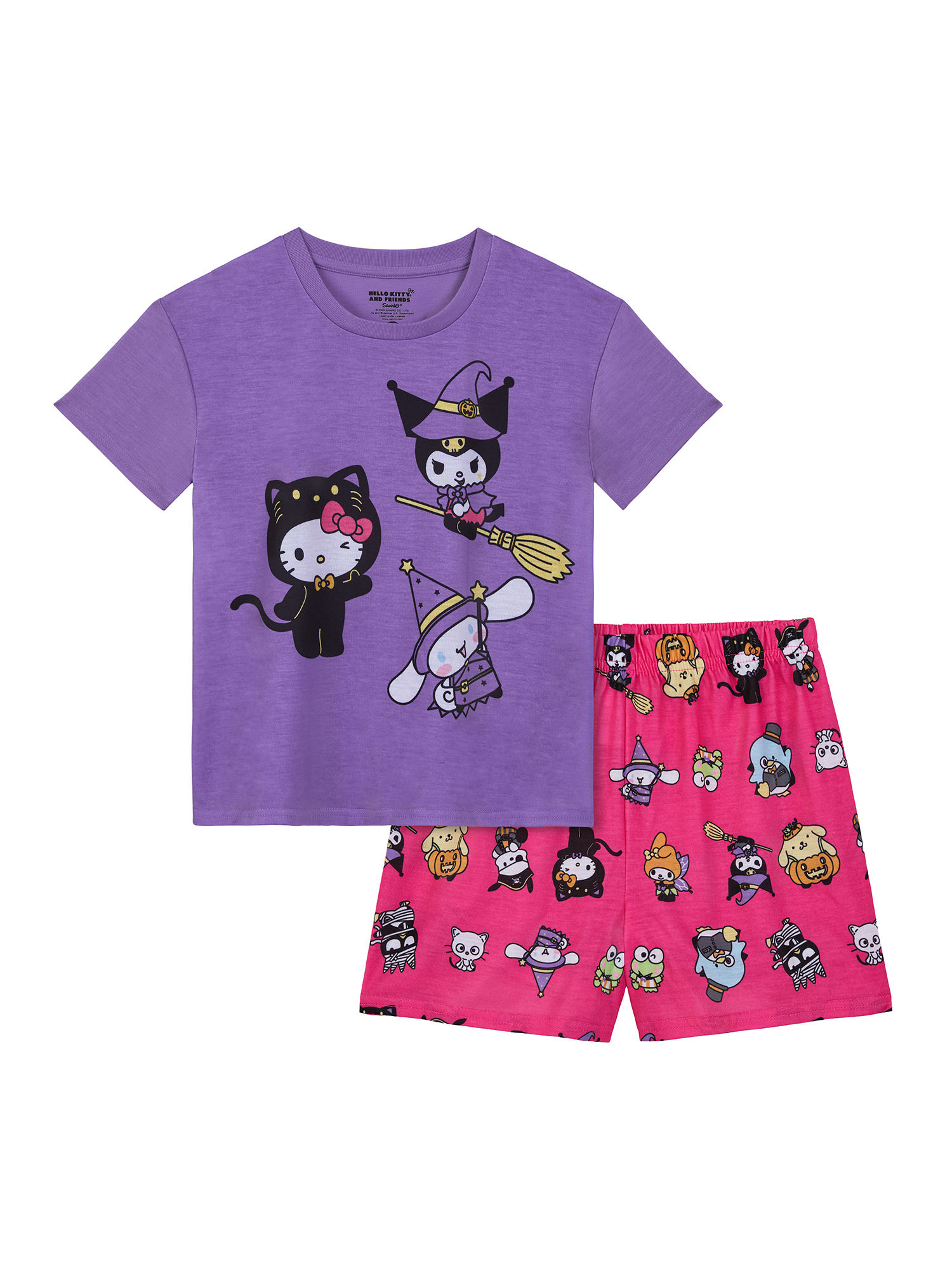 Squishmallows Girls Halloween Short Sleeve Sleep Top And Shorts Pajama Set 2 Piece Sizes 4 12: What to Expect