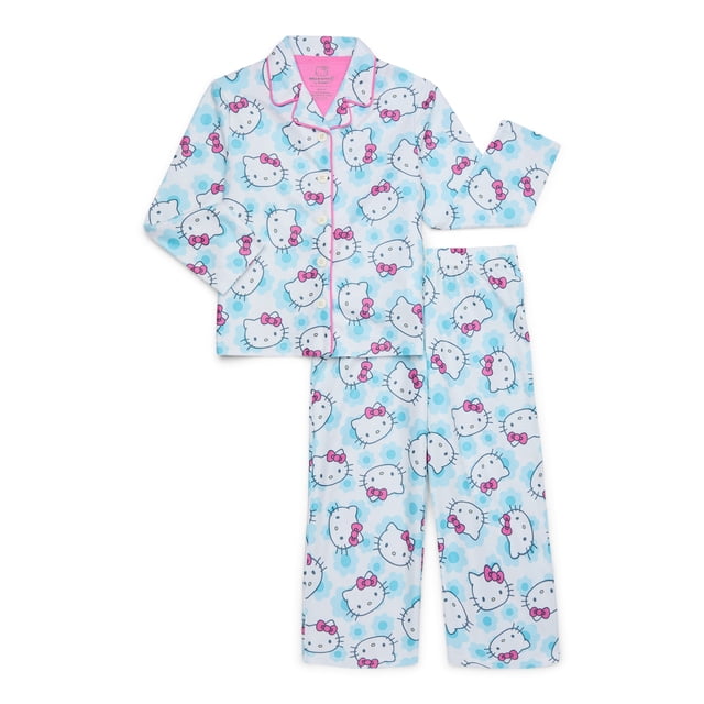 Hello Kitty Tuta Felpa Per Bambina – 2 Pezzi Con Felpa Con Cappuccio E Pantaloni, Manica Lunga