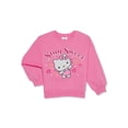 thumbnail image 1 of Hello Kitty Girls Long Sleeve Graphic Sweatshirt, Sizes XS-XL, 1 of 3