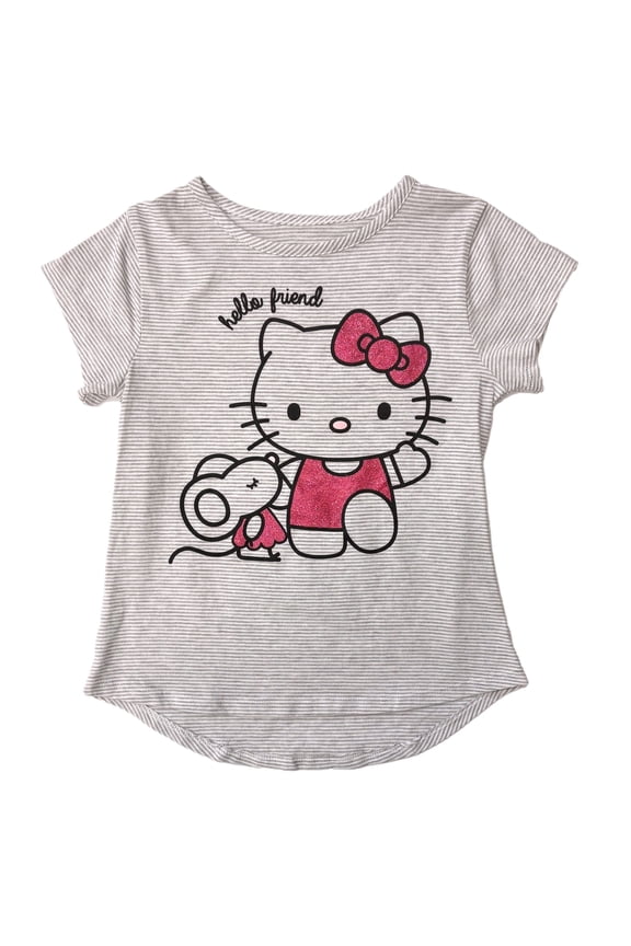 Girls Long Sleeve Shirt Cream T-Shirt Tee 6