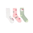 thumbnail image 1 of Hello Kitty Girls Mid-Crew Socks, 3-Pack, Sizes S/M-M/L, 1 of 9