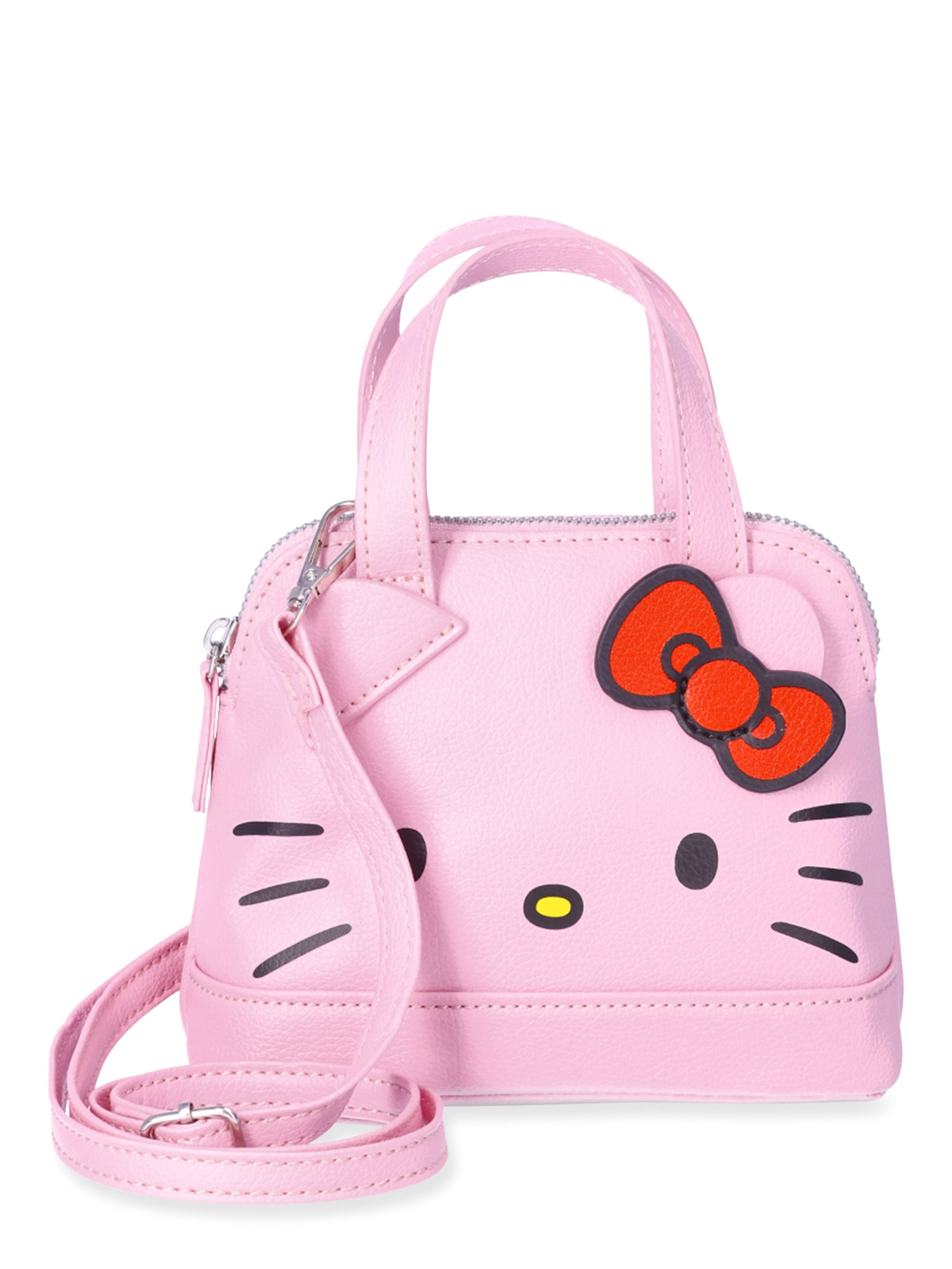Hello Kitty Girls' Mini Dome Handbag, Pink - Walmart.com