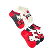 Hello Kitty Girls No-Show Socks, 6-Pack, Sizes S-L