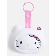 Hello Kitty Girls' Plush Bag Charm, White