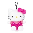 thumbnail image 1 of Hello Kitty Kids Plush Zipper Pull Keychain, Pink, 1 of 5