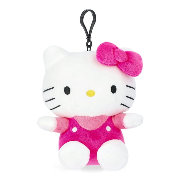 Hello Kitty Kids Plush Zipper Pull Keychain, Pink