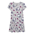 thumbnail image 1 of Hello Kitty Girls Short Sleeve Dress, Sizes 4-12, 1 of 13