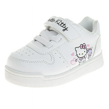 Hello Kitty Girls' Sneakers - White, 7