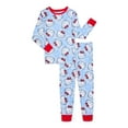 thumbnail image 1 of Hello Kitty Girls Snug Fit Long-Sleeve Top and Pants Pajama Set, 2-Piece, Sizes 4-10, 1 of 3