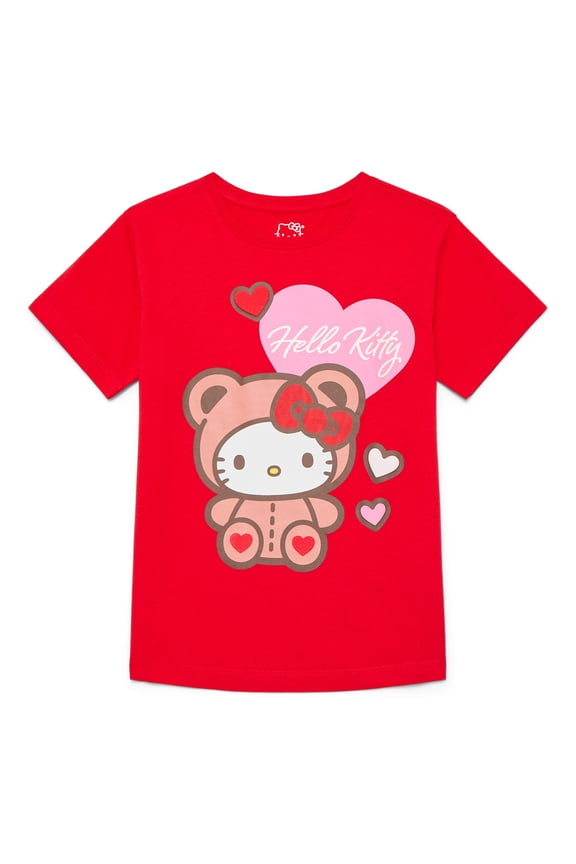 Girls Valentine's Day Graphic Tee, Sizes 4-16