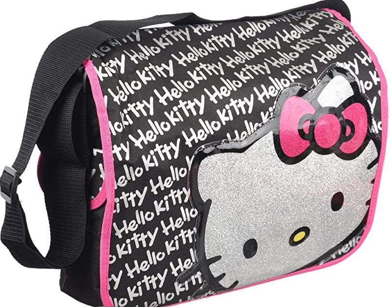 Hello Kitty Small Black Face Messenger Bag Hand  