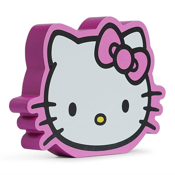 Hello Kitty Glittery Block Sign