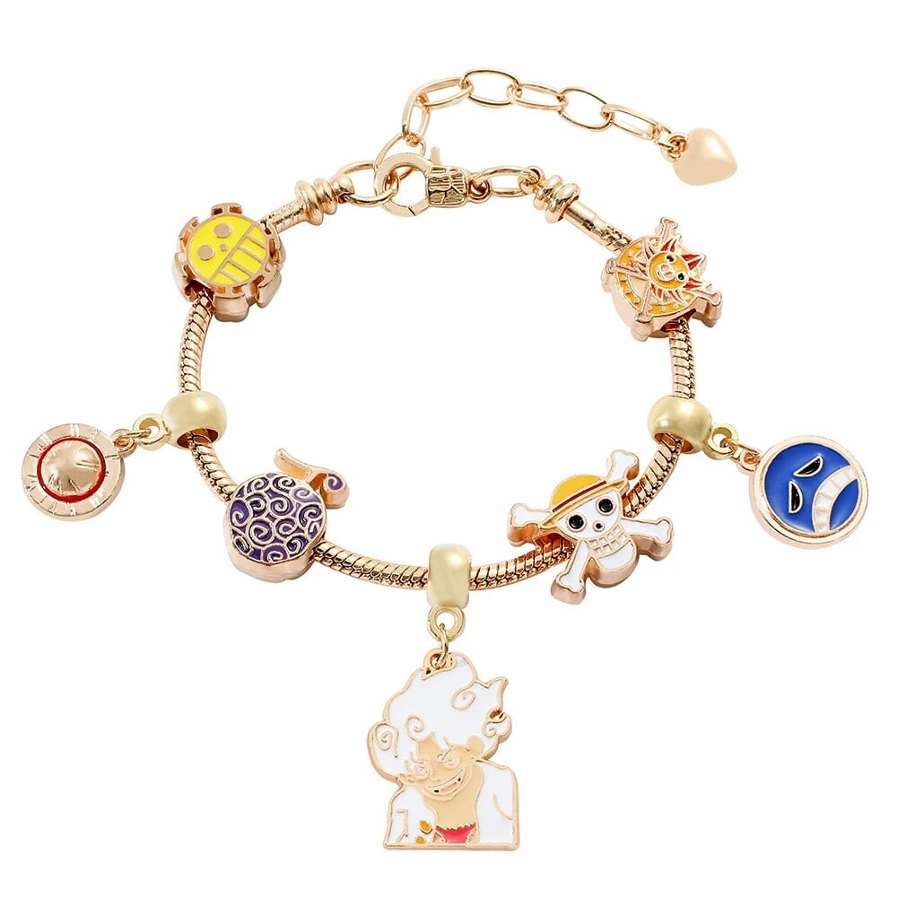 Hello Kitty Gold Plated Bracelets With Charms for Women High Quality ...