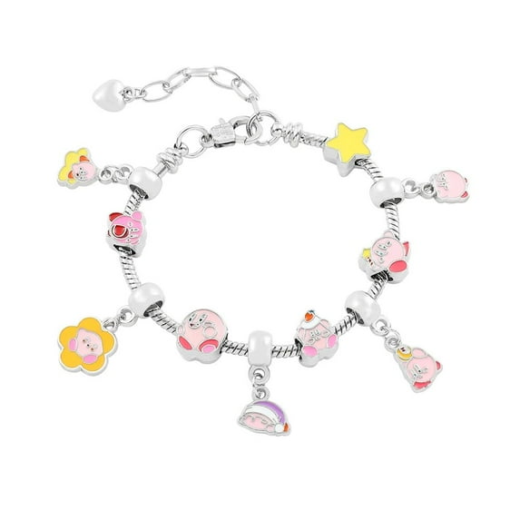 Hello Kitty Gold Plated Bracelets With Charms for Women High Quality Fashion Jewelry for Girl Kawaii Sanrio Party Gifts