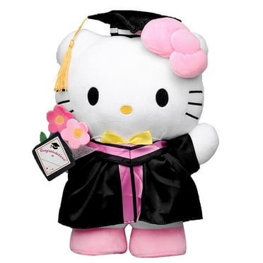 Hello Kitty Graduation Gifts Stuffed Animal Class of 2025 Graduation Plush with Cap for Graduation Decorations