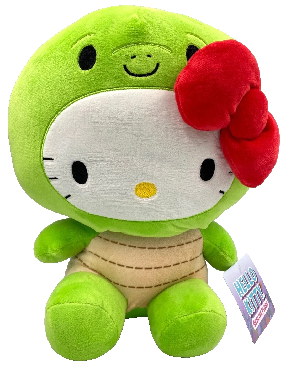 Hello Kitty Green Turtle Plush Toy 13 inch by Sanrio Birthday Gift