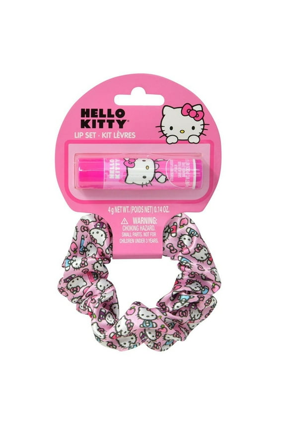- Hair Scrunchy with Lip Balm