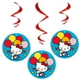 thumbnail image 1 of Hello Kitty Hanging Swirl Decorations, 9ct, 1 of 4