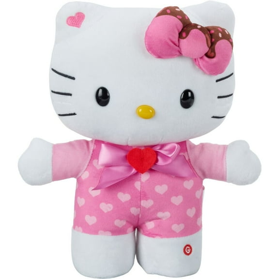 Hello Kitty Happy Shuffle, Pink Hearts Plush