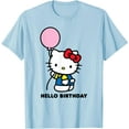 thumbnail image 1 of Hello Kitty Hello Birthday Balloon DTG Print Unisex T-Shirt, 1 of 5