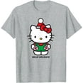 thumbnail image 1 of Hello Kitty "Hello Holidays" Christmas DTG Print Unisex T-Shirt, 1 of 5