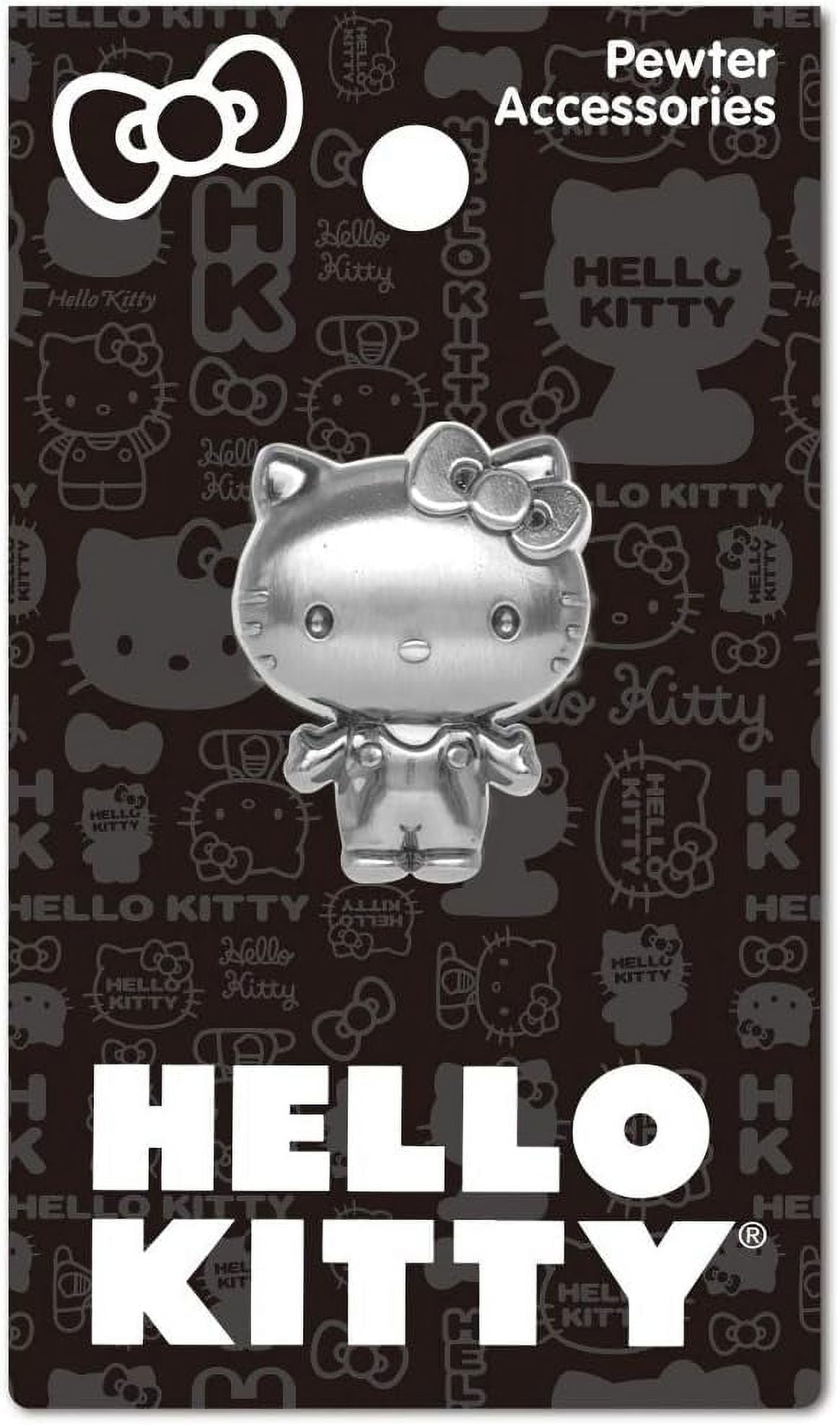 Hello Kitty Hello Kitty Pewter Lapel Pin, Silver 
