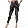 thumbnail image 1 of Hello Kitty High Waisted Leggings for Women, Yoga Pants with Pockets, Soft Athletic Tummy Control Pants for Running Yoga Workout, 1 of 5