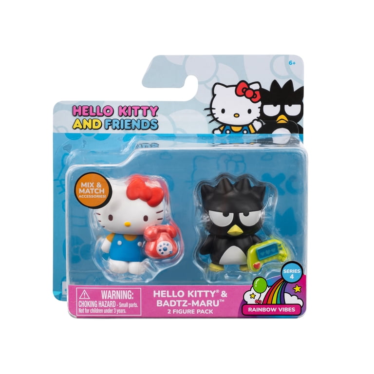 Hello Kitty and Friends - 2 inch 2 Figure Pack - Rainbow Vibes