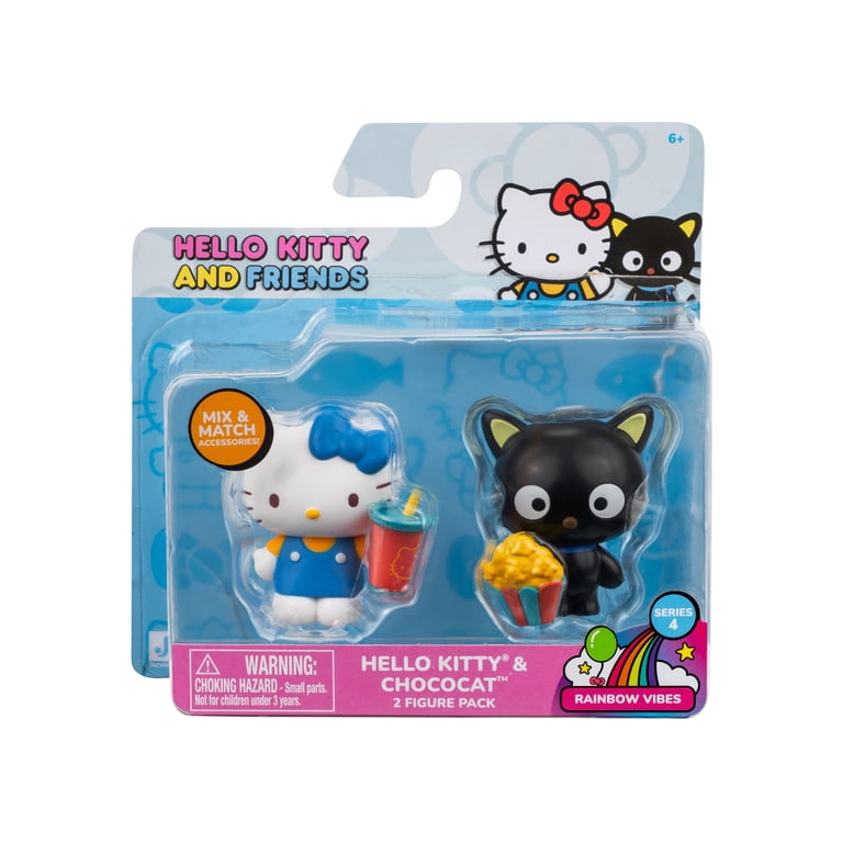 Hello Kitty and Friends - 2 inch 2 Figure Pack - Rainbow Vibes