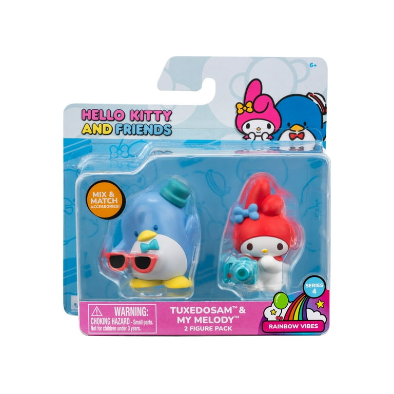 Hello Kitty and Friends - 2 inch 2 Figure Pack - Rainbow Vibes
