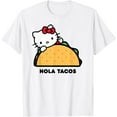 thumbnail image 1 of Hello Kitty Hola Tacos DTG Print Unisex T-Shirt, 1 of 5