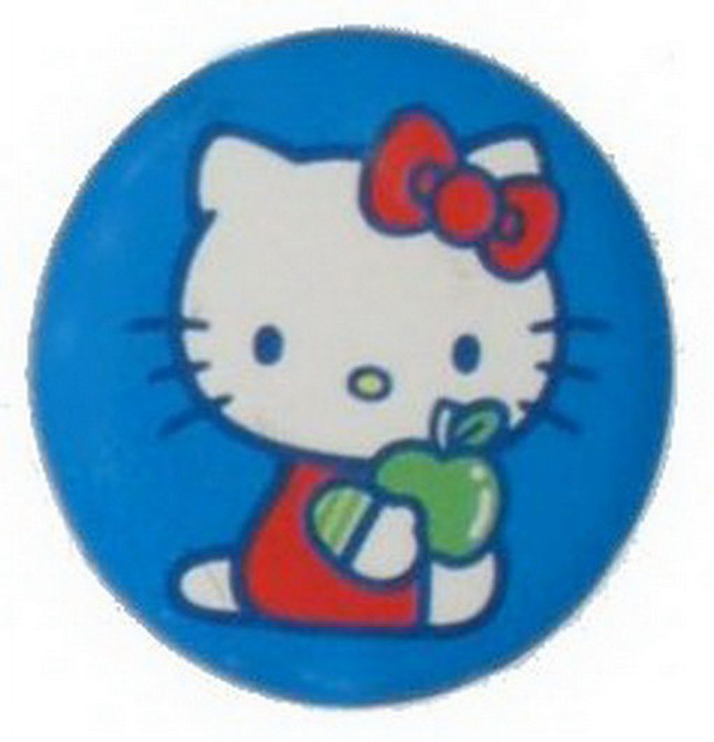 Hello Kitty Holding Apple