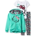 thumbnail image 1 of Hello Kitty Hooded Cotton Poly, Legging Outfit Set (Girl's), Sizes 4-6X, 1 of 1