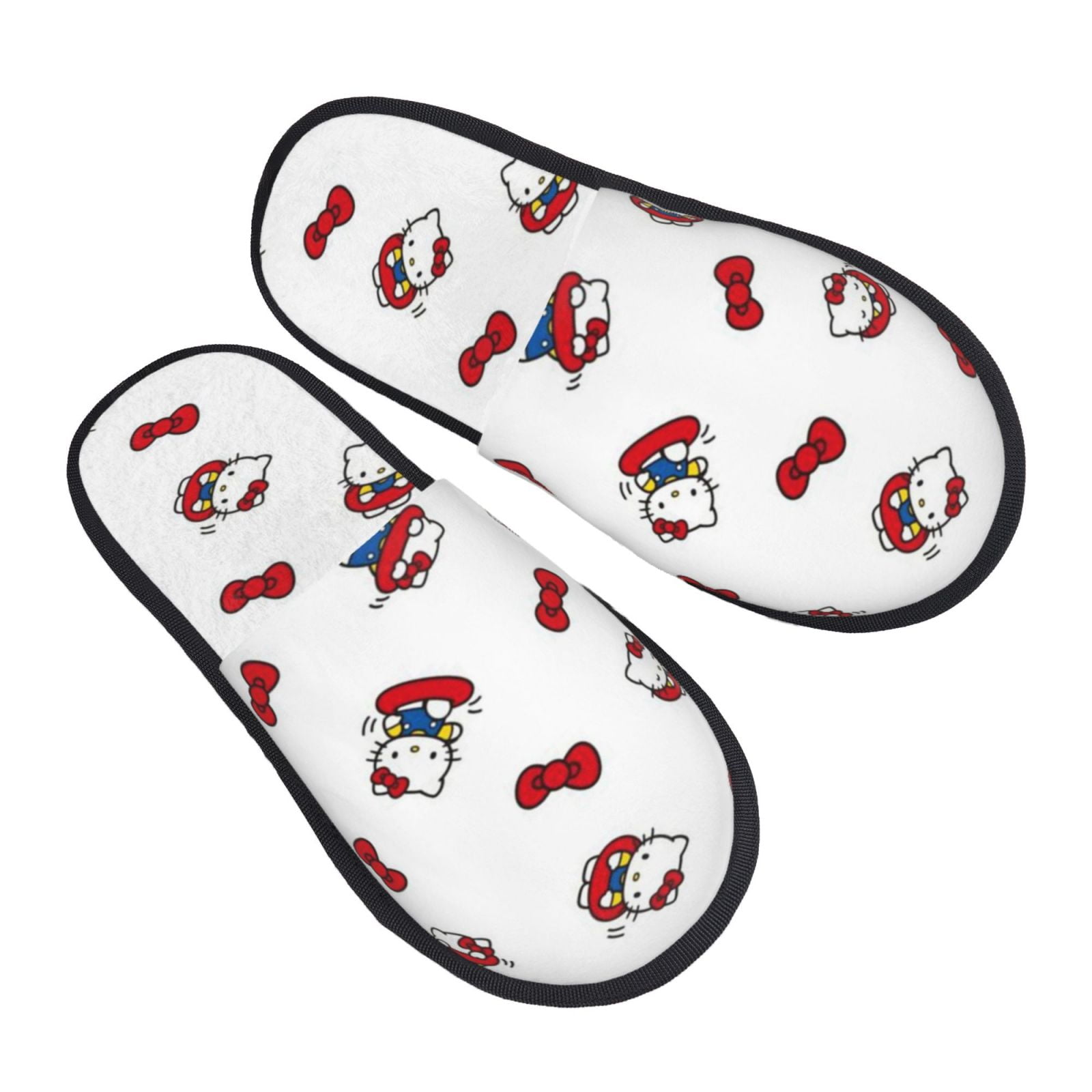 Hello Kitty House Slippers For Women Men Indoor Outdoor-Cute Cotton ...