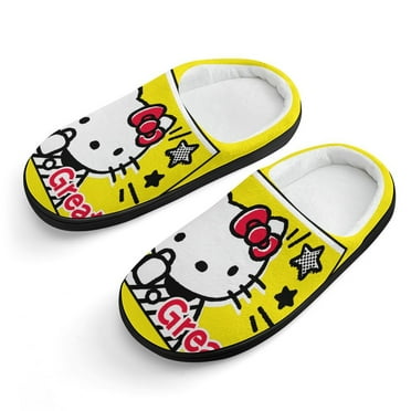 Hello Kitty House Slippers for Kids Girls Cute Warm Slippers 26-27 Hello Kitty Merch