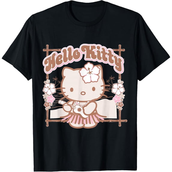 Hello Kitty Hula Summer Tee Shirt T-Shirt