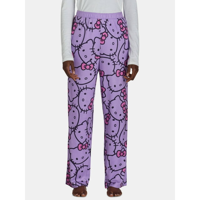 Hello Kitty Women's Icon Allover Print Lounge Pants, Sizes XS3XL