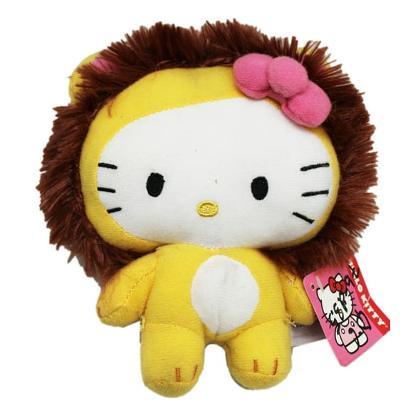 Hello Kitty In a Lion Outfit Stuffed Plush Toy (6in)
