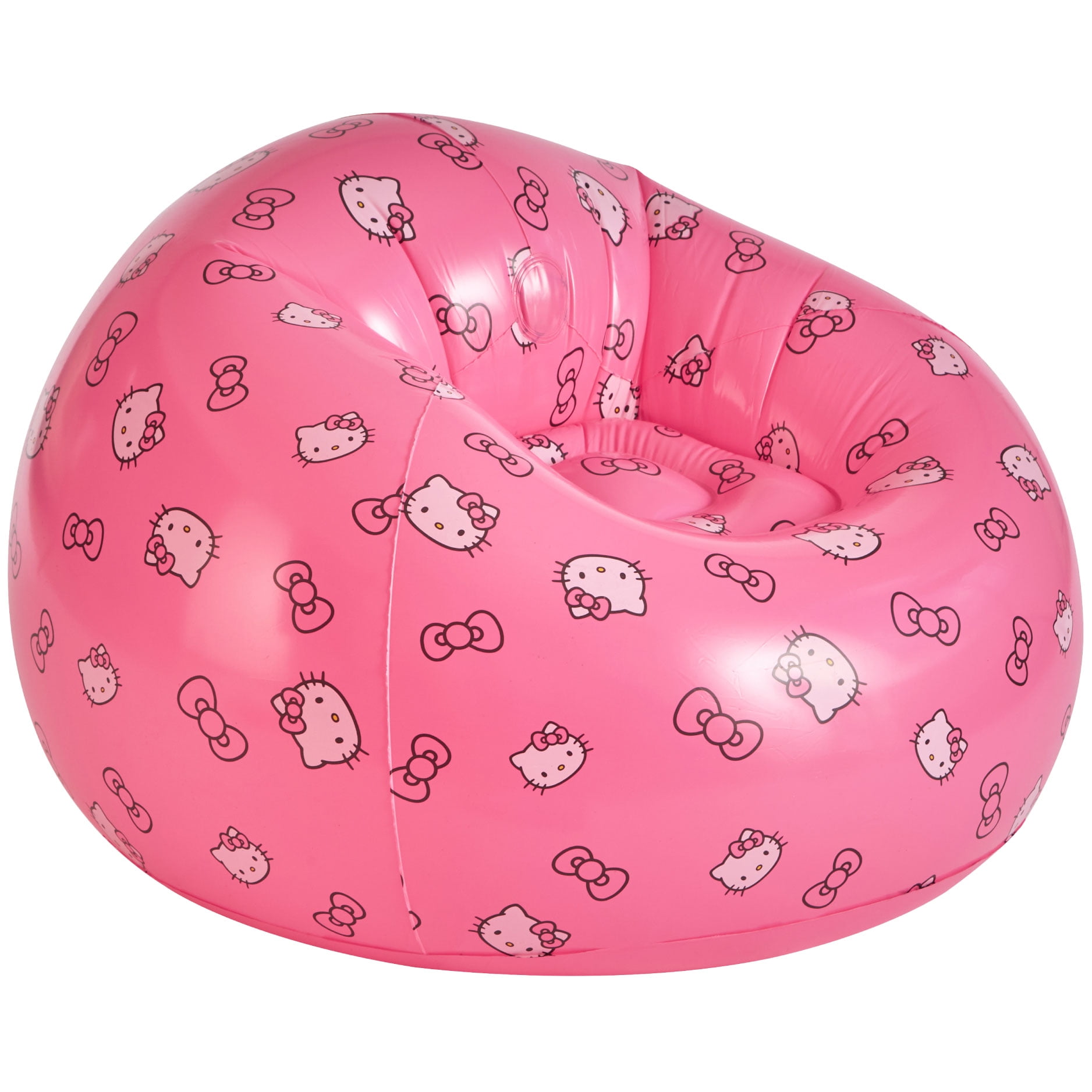 Hello Kitty Pink Inflatable Gaming Chair for Kids Ages 3 and up