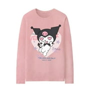 Hello Kitty Jade Guigou Kuromi Long sleeved T-shirt Women‘s Autumn Three Liou Co branded Clothes Girls‘ Bottom Shirt